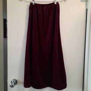 Girls Plum Maxi Skirt, Size L